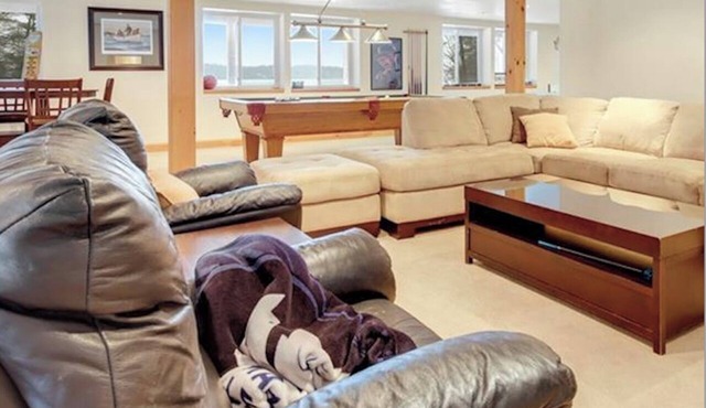 Stunning waterfront home nestled in a private bay on Opinicon Lake, pet friendly