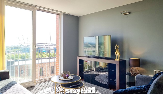 Stylish 1-Bed Apartment with Parking