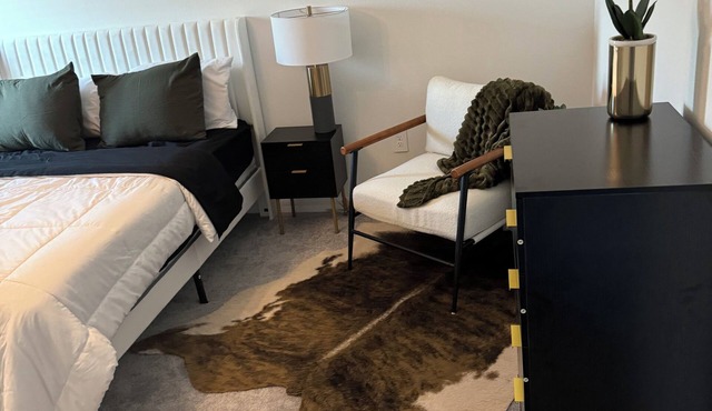 Stylish 1 Bedrm Suite + Queen SofaBed Suite! High Speed WiFi!