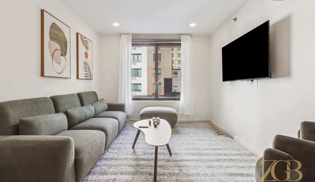 Stylish 2-Bedroom Near Central Park - Laundry - Elevator