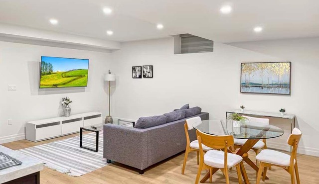 Stylish 2-BR Basement Suite with Private Entrance