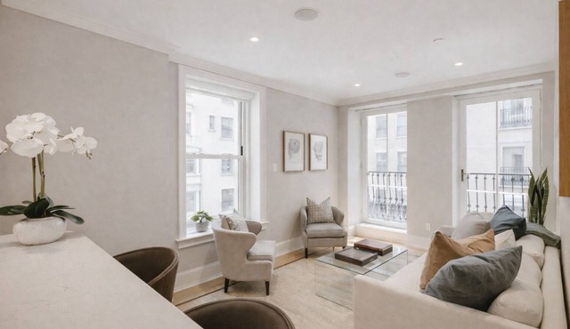 Stylish 2BR Hoboken Loft Steps to PATH – Easy NYC Access