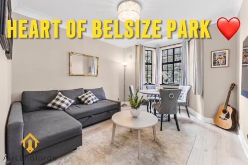 Stylish 3-Bedroom Flat in Belsize Park Perfect for Families Business Trips!
