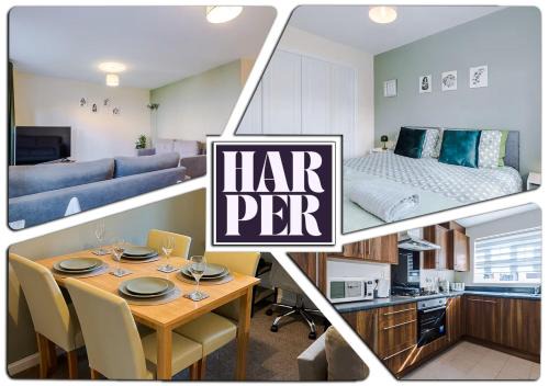 Stylish 3 Bedroom Semi-Detached Home Sleeps 5 with Driveway