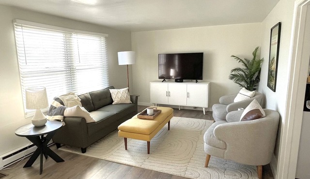 Stylish 3 BR house. Downtown Carbondale with fenced in yard.