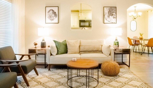 Stylish 3BR | Fenced Yard | Pet Friendly