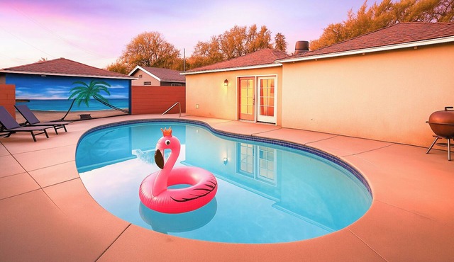 Stylish 3BR Getaway + Pool