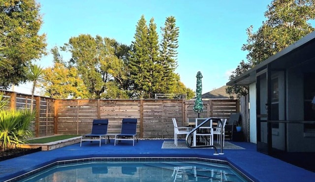 Stylish 3BR Retreat with Pool Near Attractions - Pet Friendly