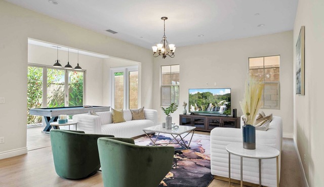 Stylish 4BR Escape｜Nature Views｜Billiards Included｜Peaceful Patio#7341