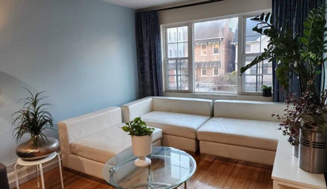 Stylish and cozy apartment near good city transportation