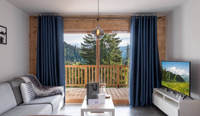 Stylish apartment for 6 with parking in Les Saisies