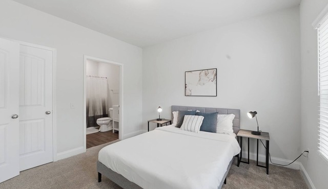 Stylish apartment with open living space