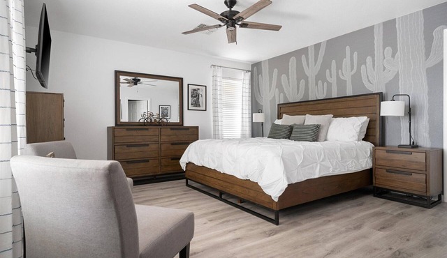 Stylish Central Tucson Family-sized Home with Bikes to Ride