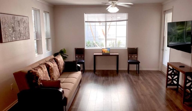 Stylish coastal escape in Marina del Rey with Modern Resort style amenities.