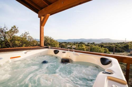 Stylish Country Home with Hot Tub and Amazing Views on 40 Acres