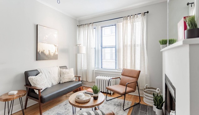 Stylish|Cozy Getaway in Lakeview|1BR|3min~Wrigley