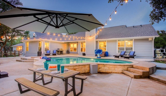Stylish Dripping Springs Escape | Luxe Renovation, Pool & Pet Friendly