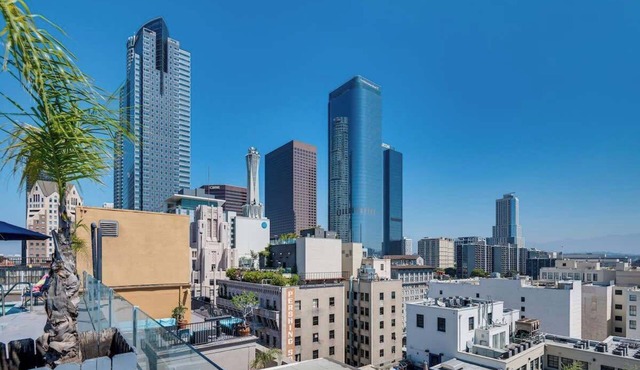Stylish DTLA Condo w/Rooftop Pool & Hot Tub