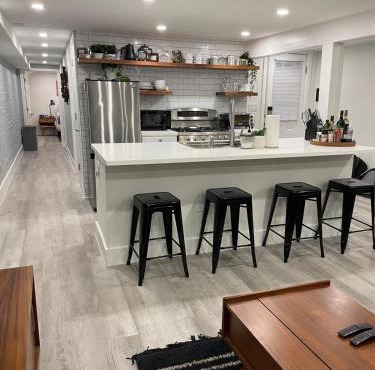 Stylish English Basement Perfect for Long Stays