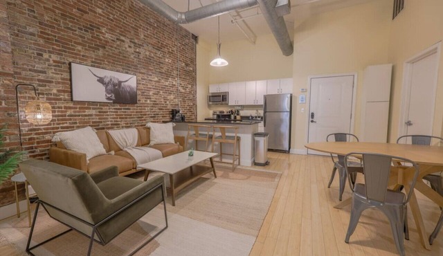 Stylish Exposed Brick 3BR!