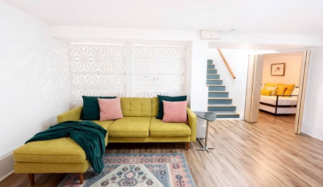 Stylish Fremont Suite | Walkable & Pet-Friendly