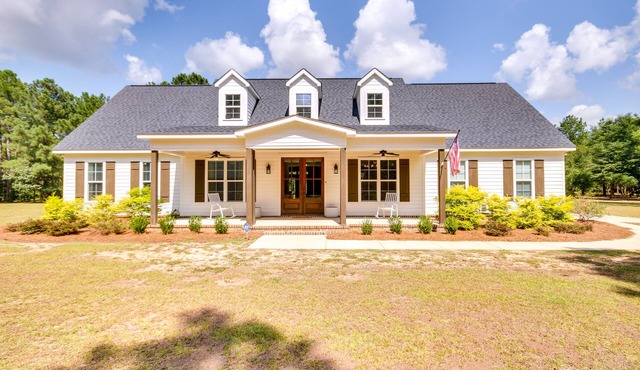 Stylish Hephzibah Home w/Fire Pit & Theater Room!