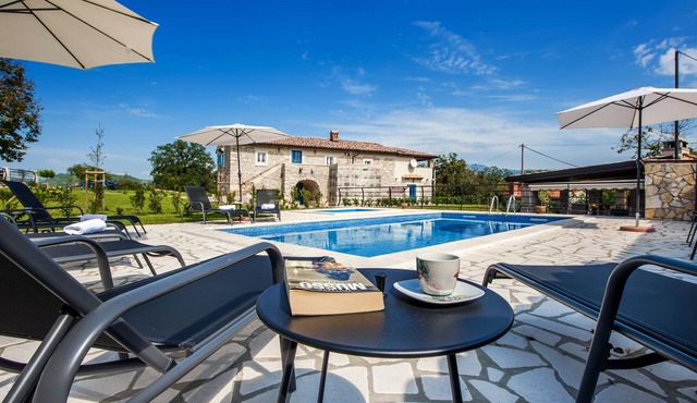 Stylish Istrian Retreat with Pool, Tennis Court & Outdoor Kitchen