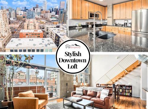 Stylish Loft with City Views in Prime Location