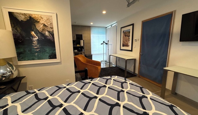 Stylish Midtown Guest Suite King Bed W/D access