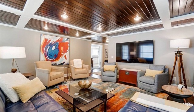 Stylish NoDa Gem | Hot Tub, Games & Walk to Dining