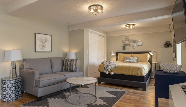 Stylish Queen Suite Near SIU Carbondale