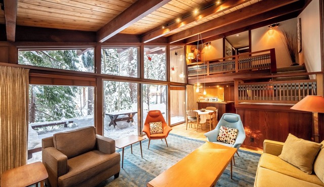 Stylish Redwood Home with Hot Tub and Private Beach Access