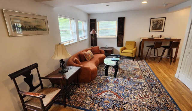 Stylish remodeled 2 bedroom property in enchanting Shelburne Falls Village.