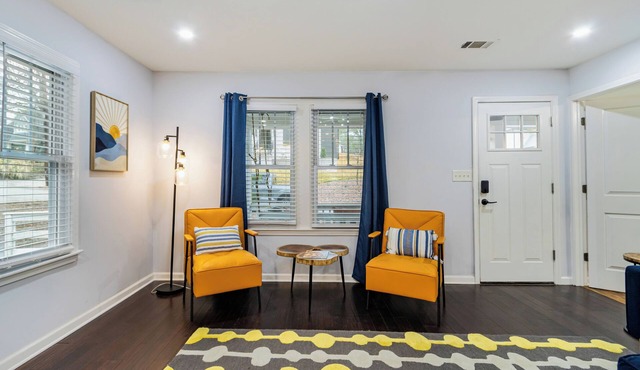 Stylish Retreat w/Fire Pit & Porch