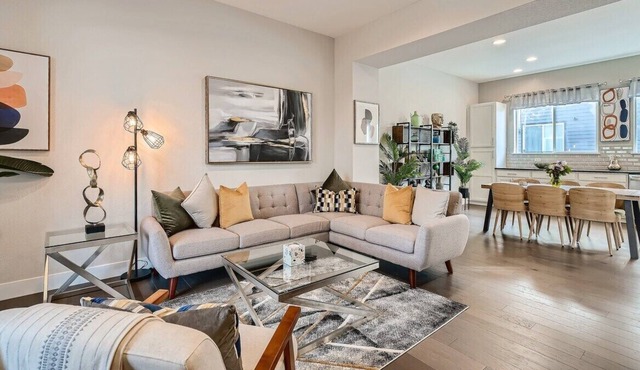 Stylish & Spacious Pet-Friendly Home 10 Mins to Downtown w/Garage & EV Charger!