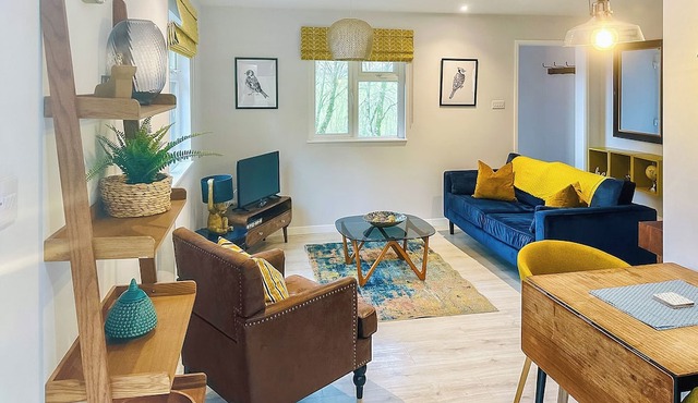 Stylish two bedroom lodge, perfect for couples or families.