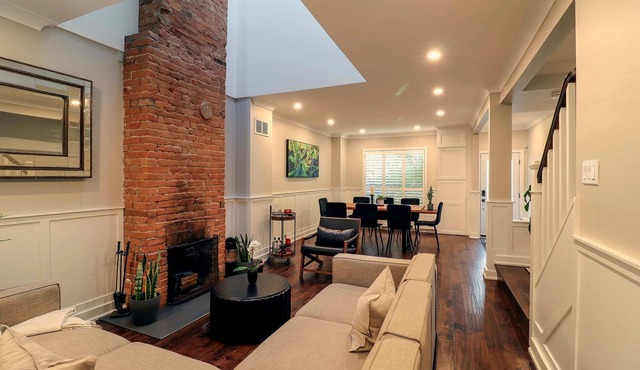 Stylish Victorian w Parking & Patio in Heart of TO!