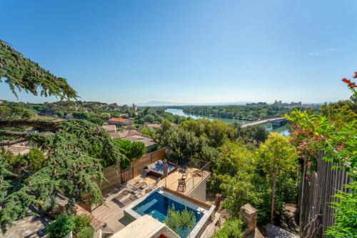 Sublime 180° d'Avignon Villeneuve Ventoux Alpilles