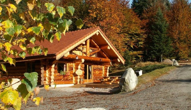 Sublime chalet rondins de 140 m² en lisière de forêt et ruisseau, La Bresse, wifi