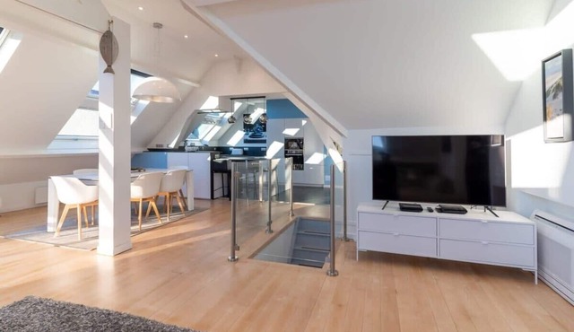 Sublime loft for 6 people in the heart of the city centre