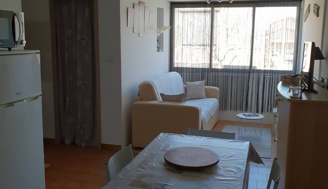 Sudio cabin for 4 people of 25 square meters renovated in early 2019.