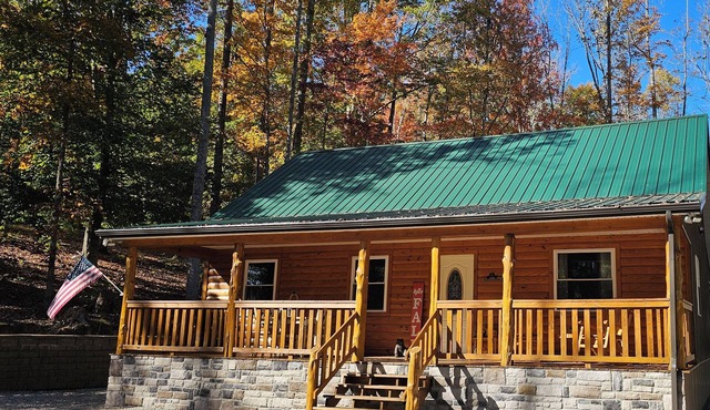 Sugar Bear Cabin 5 mins from State Park! Fishing, w/boat parking, golf & more!