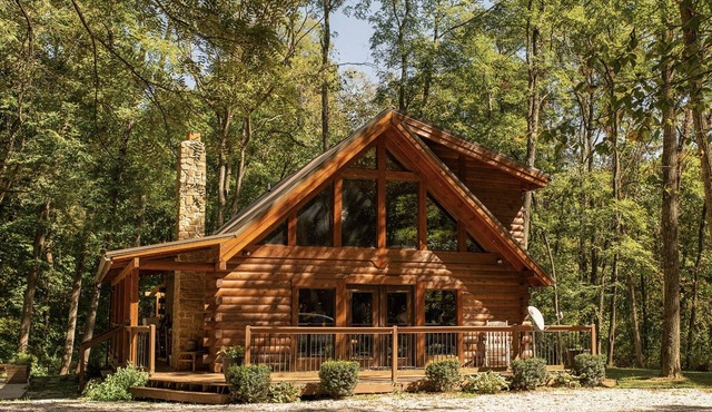 Sugar Creek Cabin w/Nordic spa bordering 2 state parks!