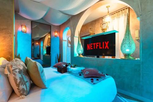 Suite 1001 Merveilles jacuzzi parenthèse intime & relaxante