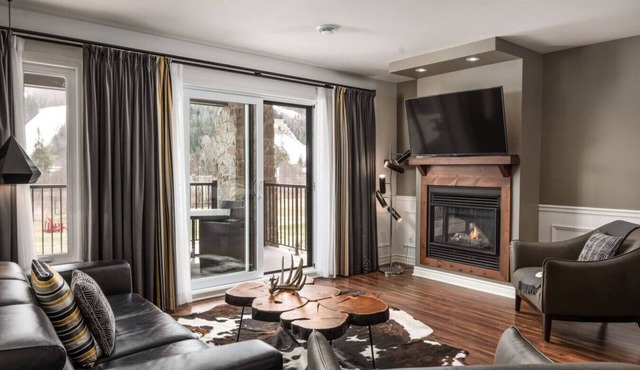Suite 2 chambres avec accès au Sommet St-Sauveur