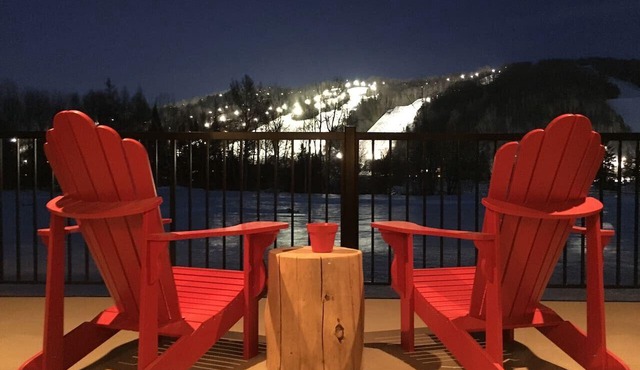 Suite 2 chambres avec vue sur Sommets St-Sauveur