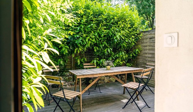 Suite - Apartment PRAIRIE Garden level Terrace - Capacity 8 people