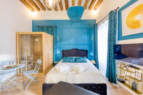 Suite bien être - jacuzzi et sauna/love room