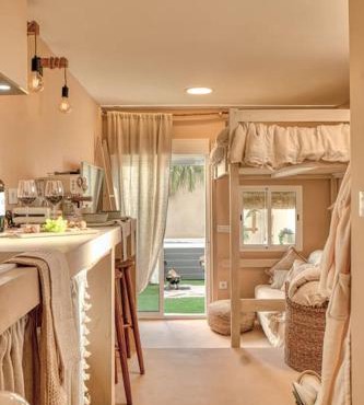 Suite con Jacuzzi en la montaña.