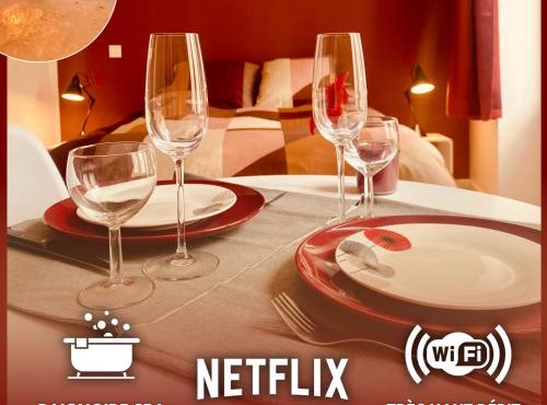 Suite Hibiscus - Cocon Romantique & Jacuzzi Privé